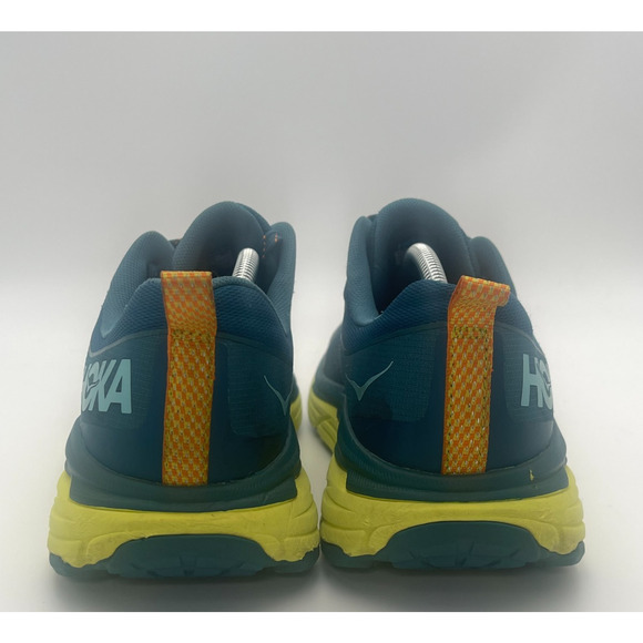 Hoka One One Challenger ATR 6 Men\'s Size 12D Trail Running Shoes Green Yellow main image 8